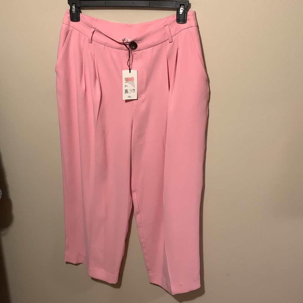 A Loves A Bubblegum Pink High Waisted Trouser Pants sz 10
